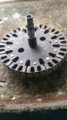 Close-up of an electric motor stator component used in fan or generator repair in Fort Myers